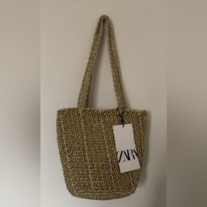 Zara Gold Beaded Shoulder Mini Bag
